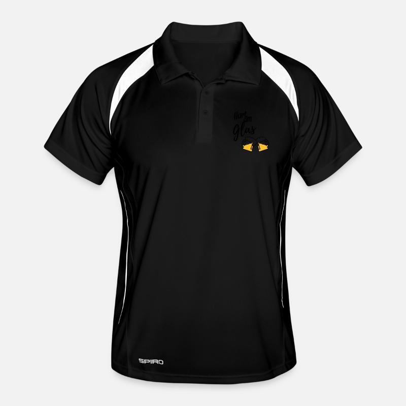 Hart am Glas Männer Polo atmungsaktiv