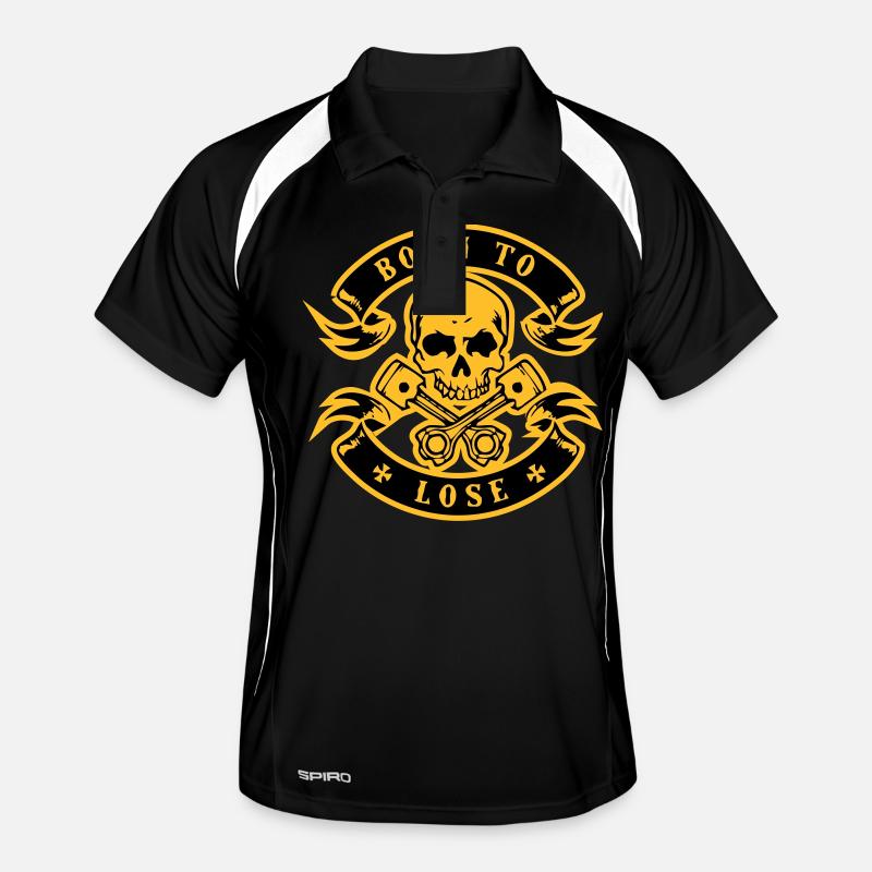 Né pour perdre la couleur Polo respirant Homme