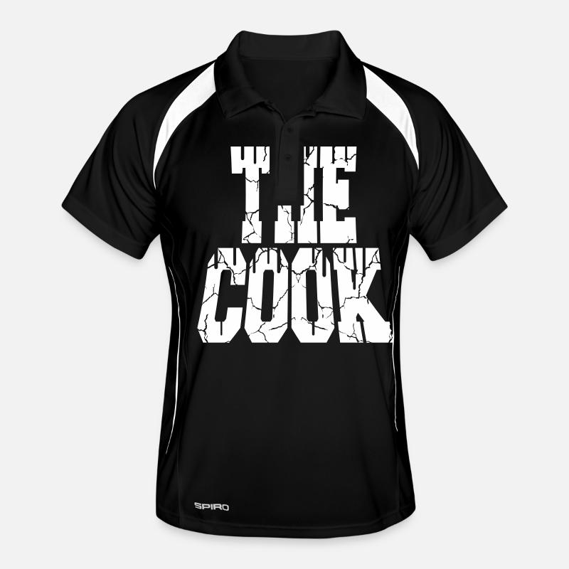 The Cook Master Chef Cook Kitchen Cooking Chef Hat Men's Polo breathable
