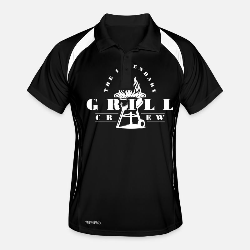 Équipe de grillades Polo respirant Homme