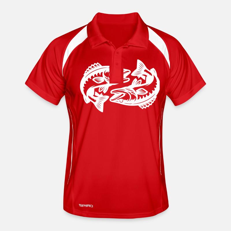 Pike Fish Men's Polo breathable