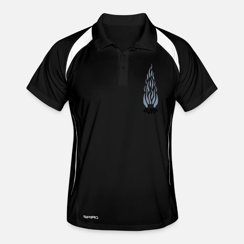 burn Polo respirant Homme