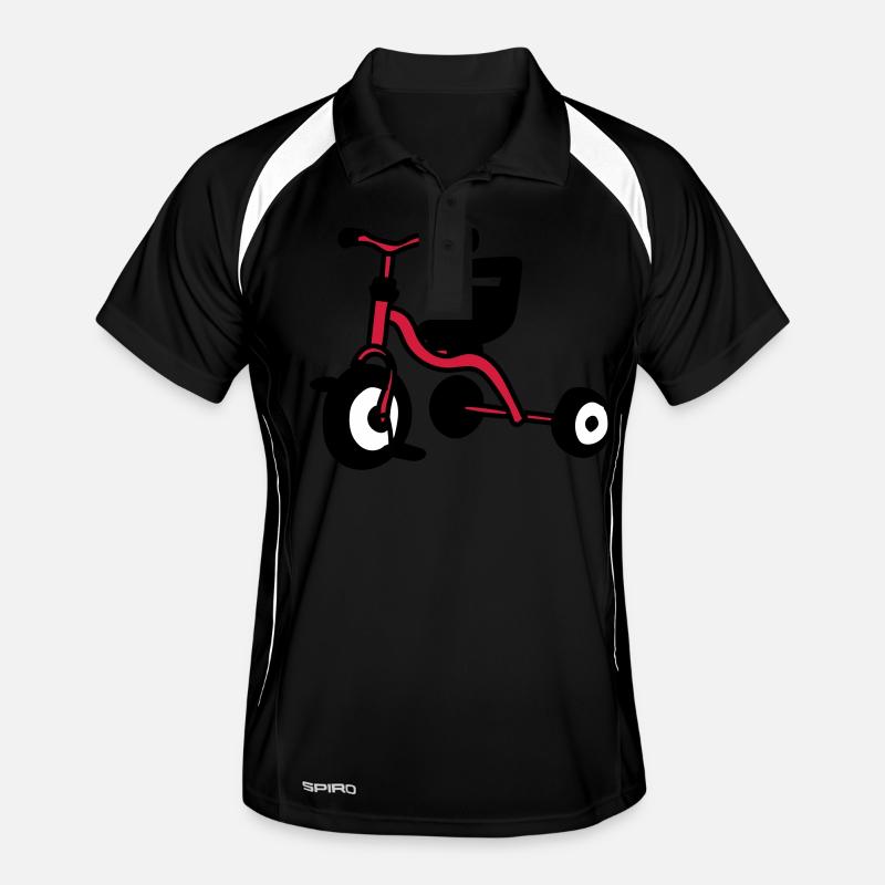 Dreirad Männer Polo atmungsaktiv