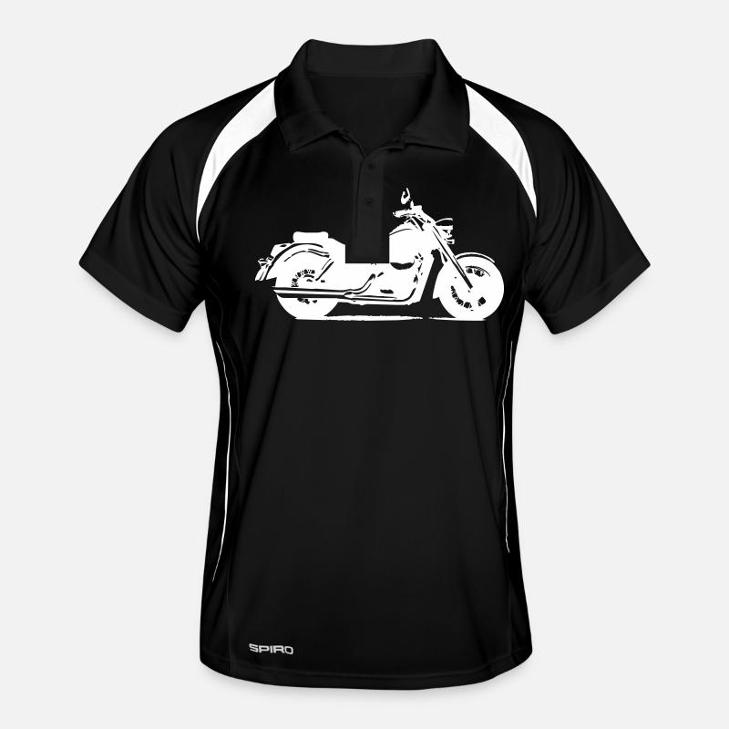 Motorrad Männer Polo atmungsaktiv