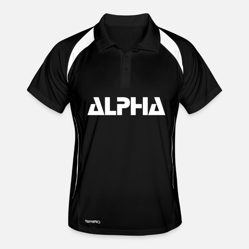 ALPHA Men's Polo breathable