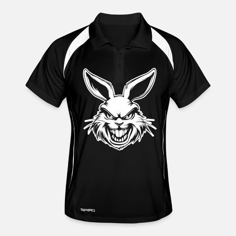 Tête de lapin Polo respirant Homme
