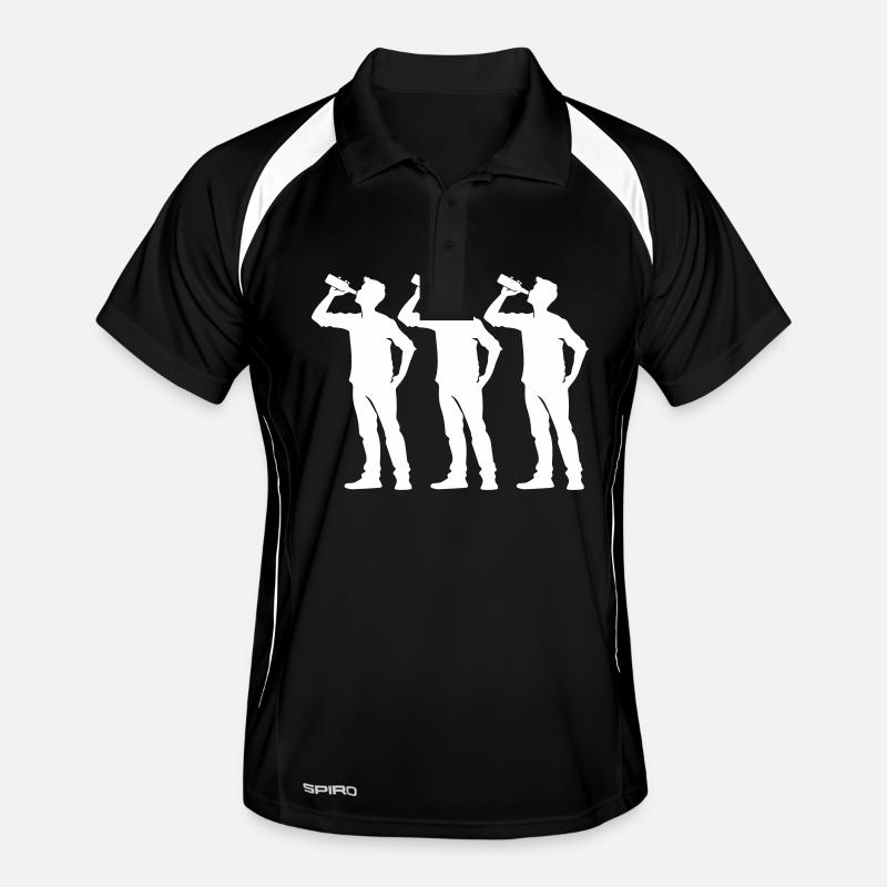 Trinker Team Flasche Männer Polo atmungsaktiv