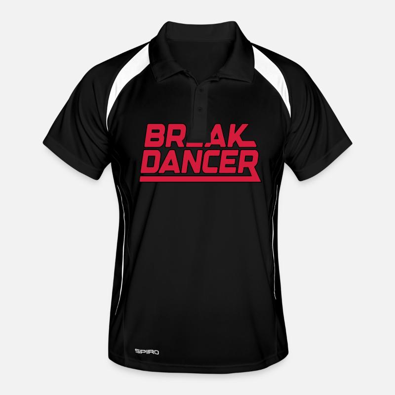 BreakDancer | Les couleurs peuvent être changées Polo respirant Homme