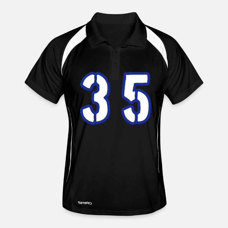 35 Symbole numérique Polo respirant Homme