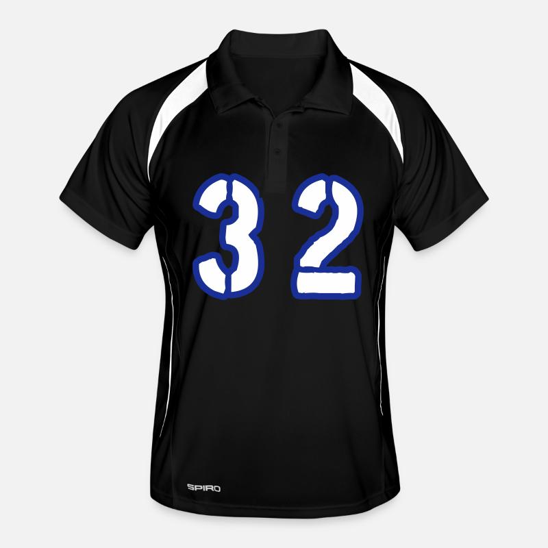 32 Number Symbol Men's Polo breathable