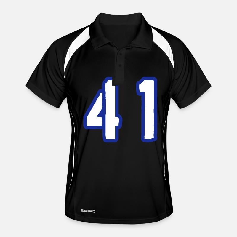 41 Symbole numérique Polo respirant Homme