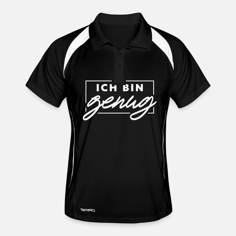 Je suis assez Polo respirant Homme