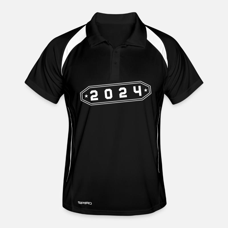 2024 Symbol Männer Polo atmungsaktiv