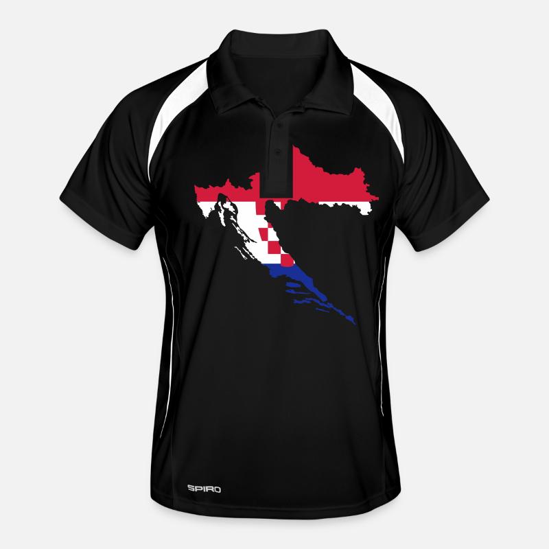 Croatia Men's Polo breathable