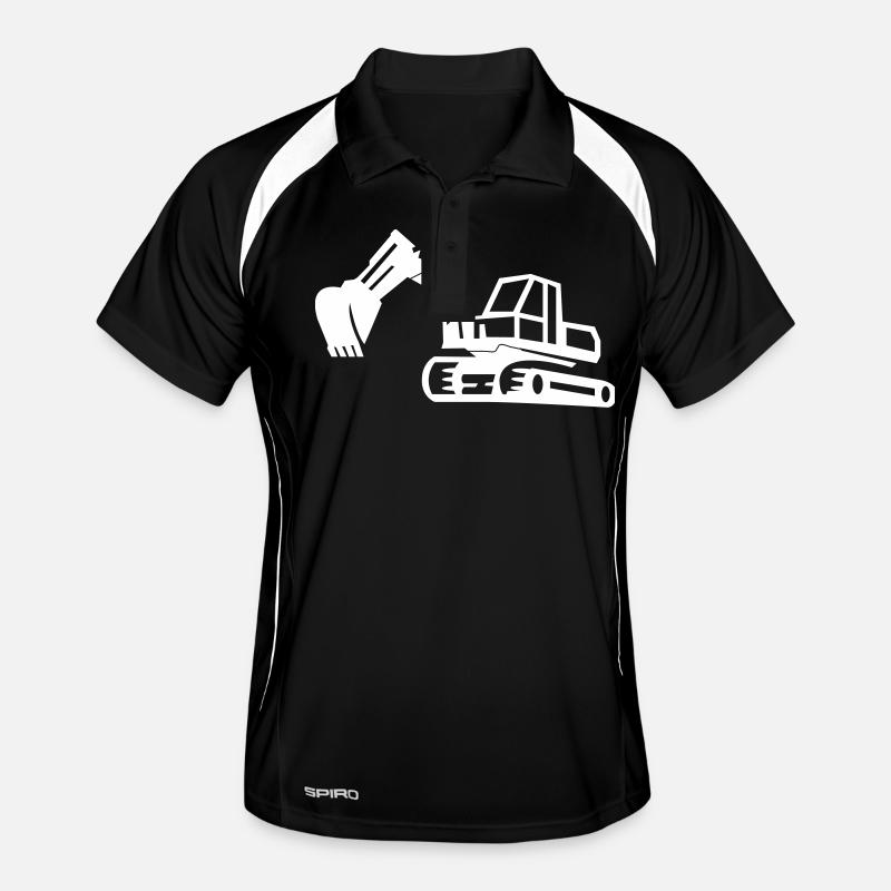 excavator Men's Polo breathable