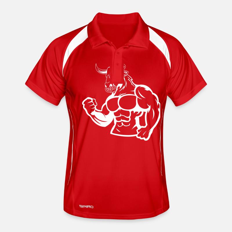 Taureau 1 Polo respirant Homme