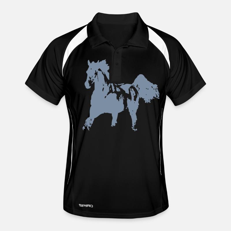 Cheval de course Polo respirant Homme