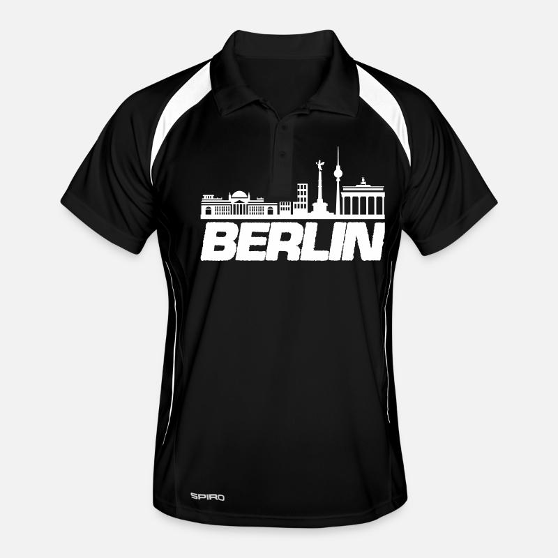 berlin-skyline1 Men's Polo breathable