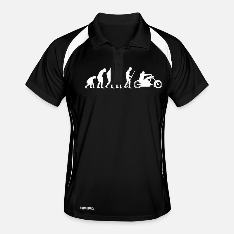 MOTORCYCLE EVOLUTION Polo respirant Homme