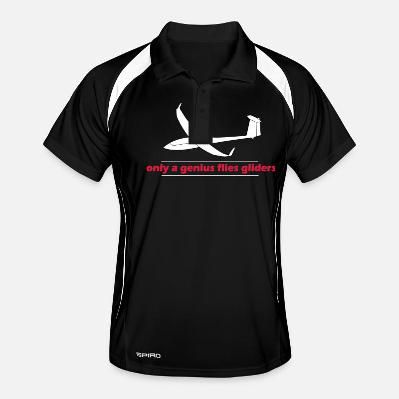 Pilote de planeur Genie planeur glide Polo respirant Homme
