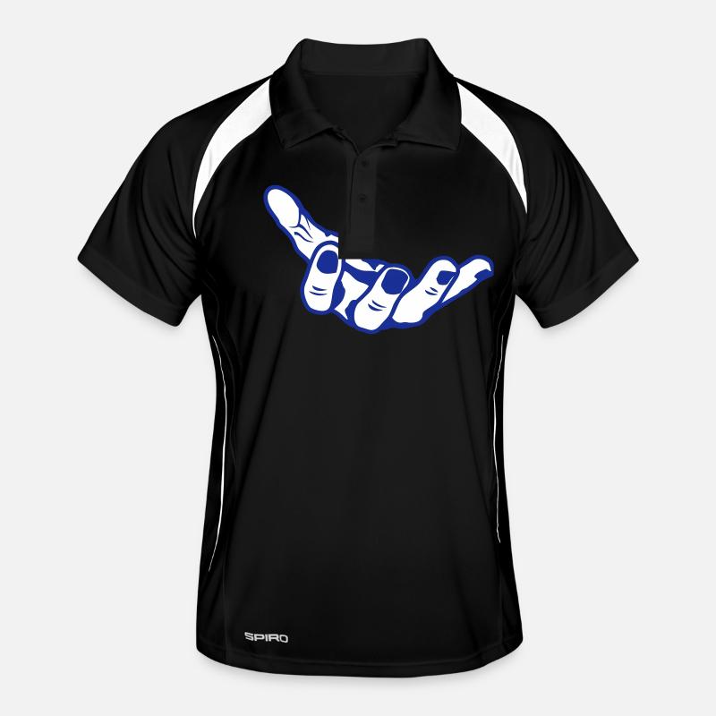 hand open hand open offene mano Men's Polo breathable