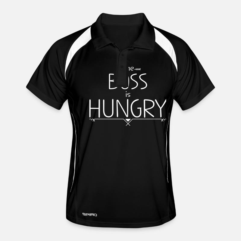 The Boss is hungry Men's Polo breathable