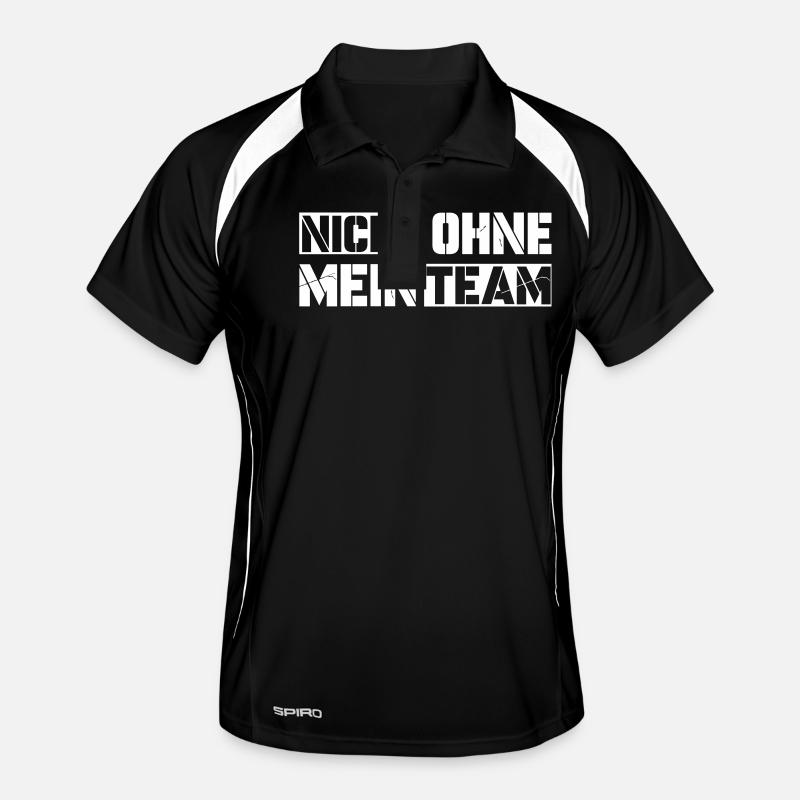 sans mon équipe Polo respirant Homme