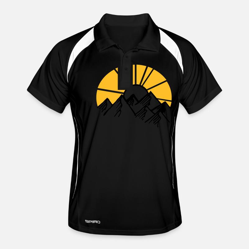 berge Männer Polo atmungsaktiv