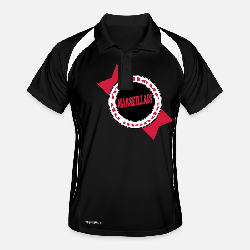Best MARSEILLAIS Men's Polo breathable