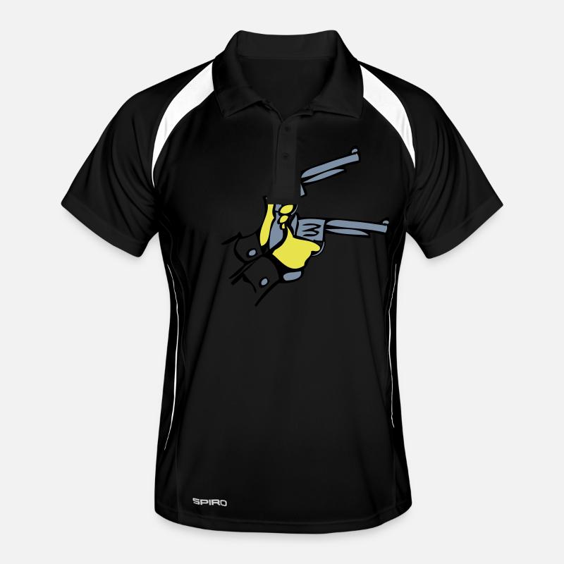 Référence dell pistolets de mains armes Polo respirant Homme