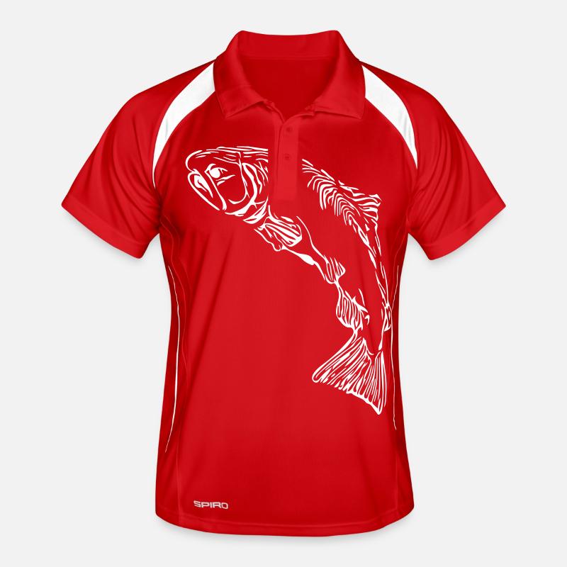 Salmon Men's Polo breathable