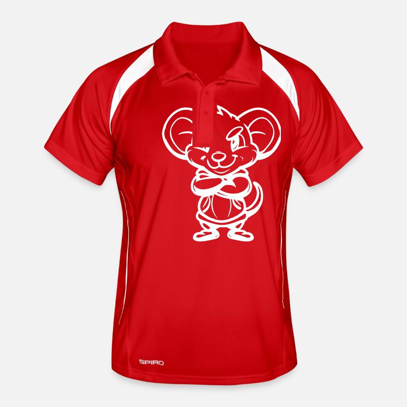 mouse Men's Polo breathable