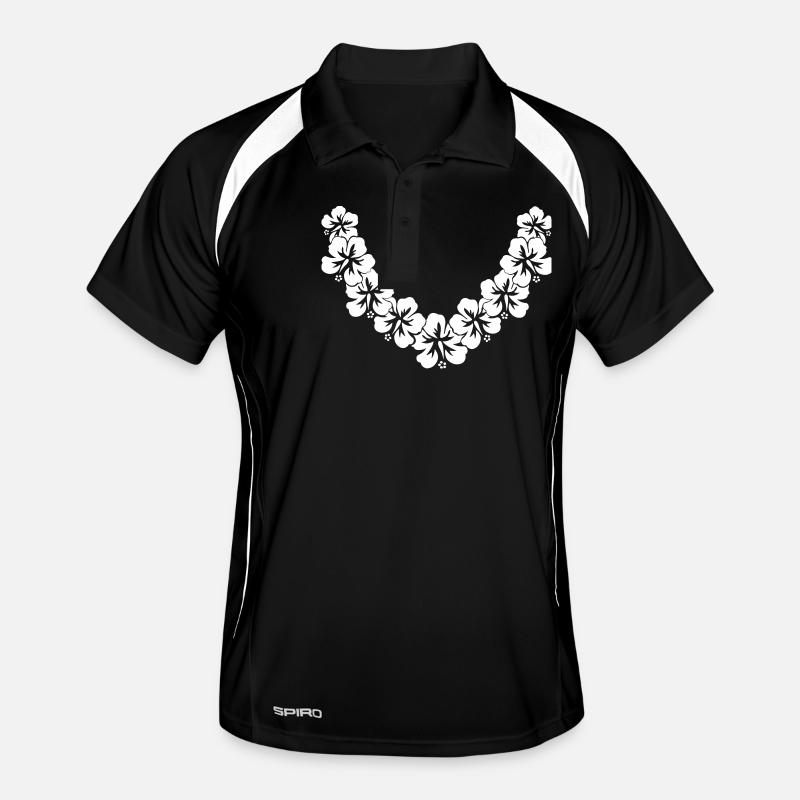 Collier Fleur Polo respirant Homme