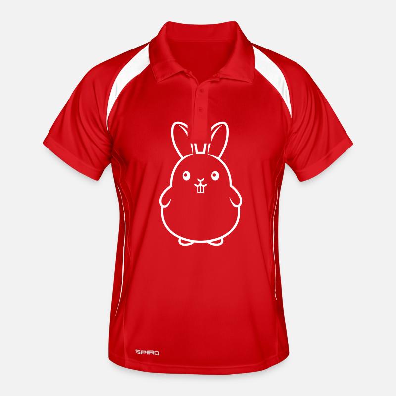 Drôle de lapin Polo respirant Homme