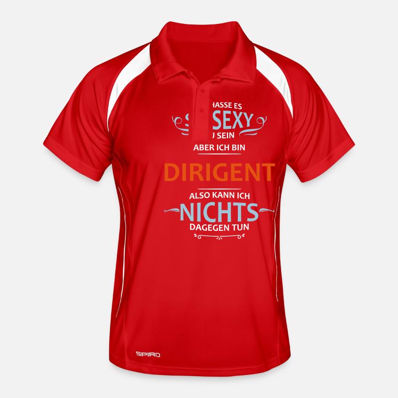 Dirigent Beruf Männer Polo atmungsaktiv