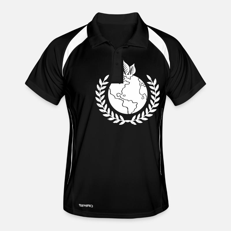 erde kranz 1 Männer Polo atmungsaktiv