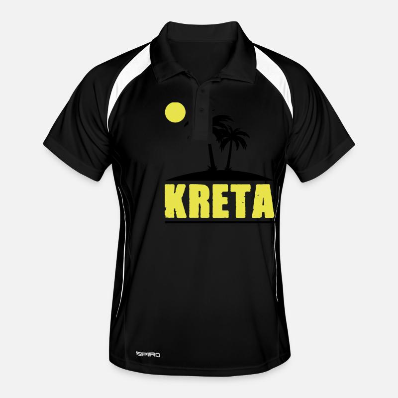 Crète Polo respirant Homme