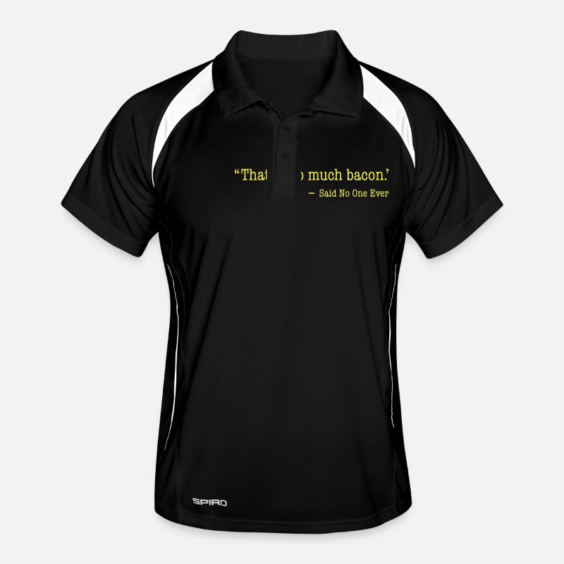 That's too much bacon Polo respirant Homme