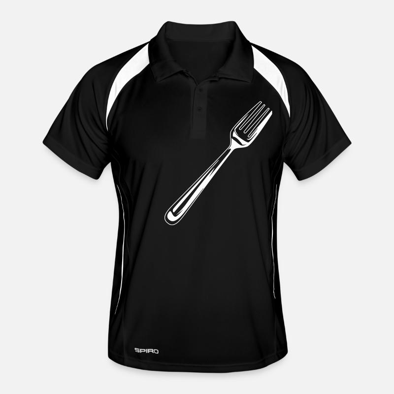 Fourchette Couverts Icon Polo respirant Homme