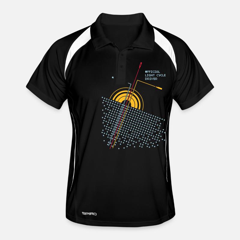 Official lightcycle driver Men's Polo breathable