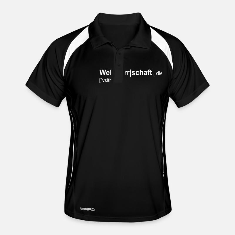 Weltherrschaft Männer Polo atmungsaktiv
