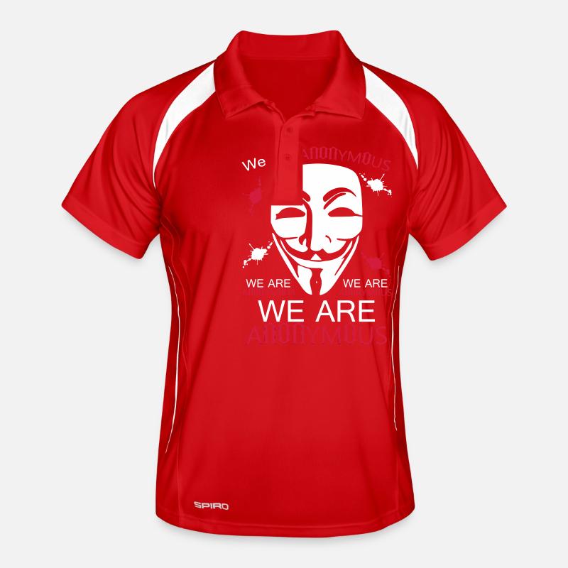 anonymous Polo respirant Homme