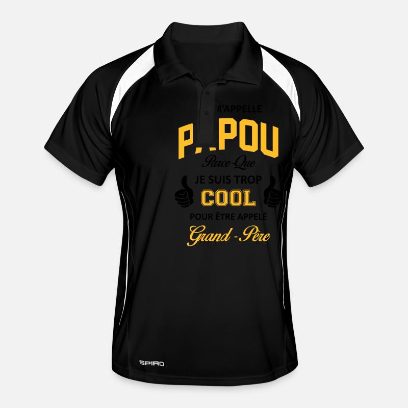 papou2 Polo respirant Homme