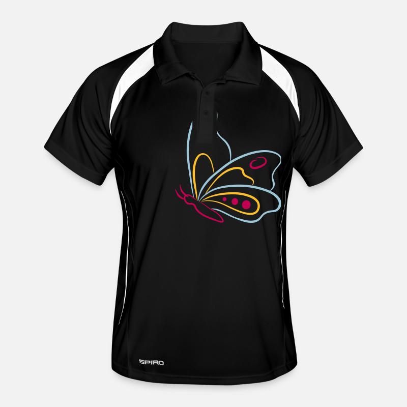 butterfly Polo respirant Homme
