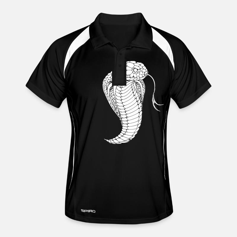 Cobra snake cobra snake Men's Polo breathable