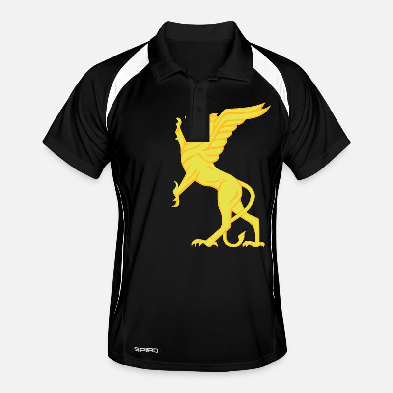 Vogel Greif Männer Polo atmungsaktiv
