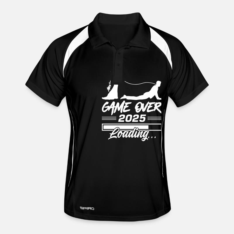 Wedding Loading 2025 Game Over Polo respirant Homme