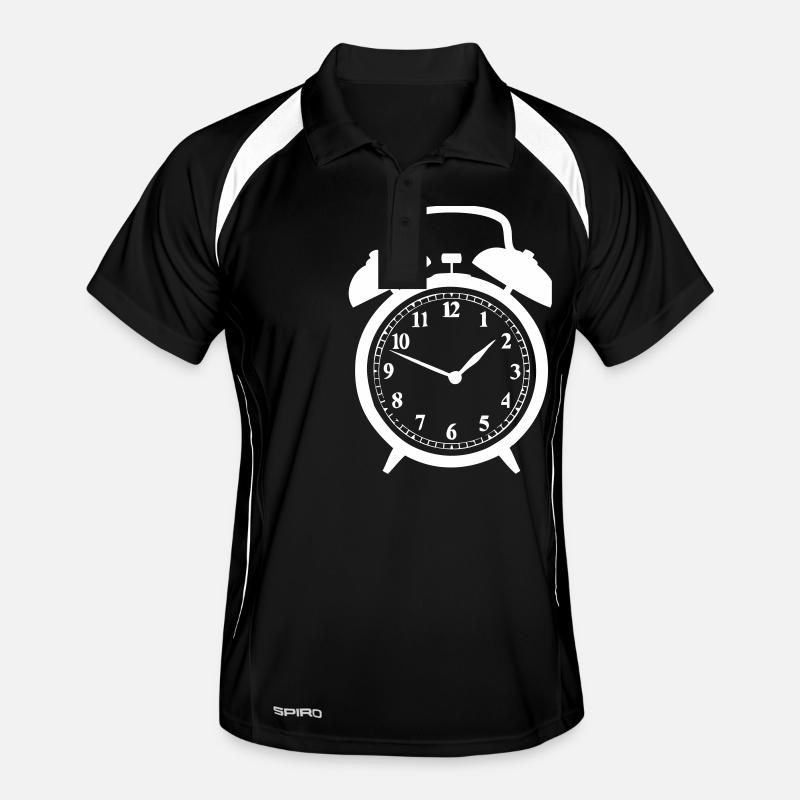 alarm clock Men's Polo breathable