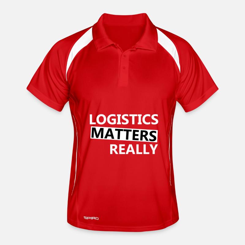 Logistics and transportation Men's Polo breathable
