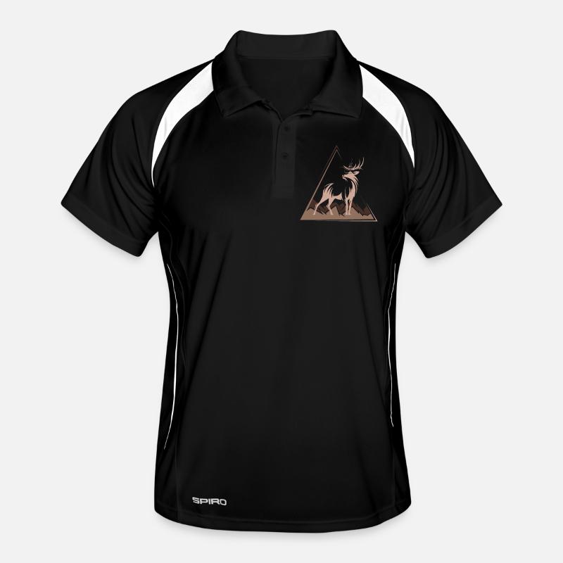 Deer Deer Xmas Christmas Gift Men's Polo breathable